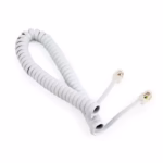 Cable para Auricular de Teléfono de 8FT  TE-8FT-WH