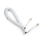 Cable para Auricular de Teléfono de 8FT  TE-8FT-WH
