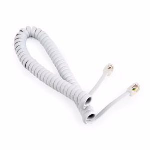 Cable para Auricular de Teléfono de 8FT  TE-8FT-WH