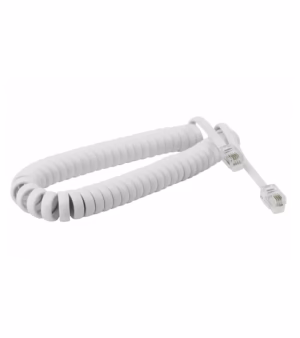 Cable para Auricular de Teléfono de 8FT  TE-8FT-WH
