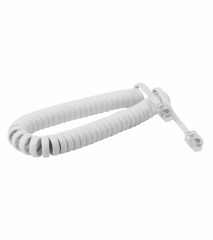 Cable para Auricular de Teléfono de 8FT  TE-8FT-WH