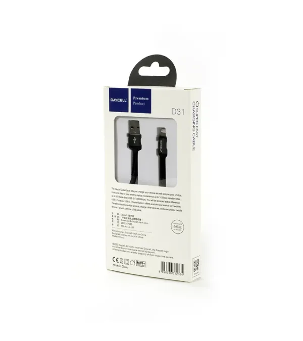Cable Lightning a USB de 1.2mt DAYCELL D31-ip