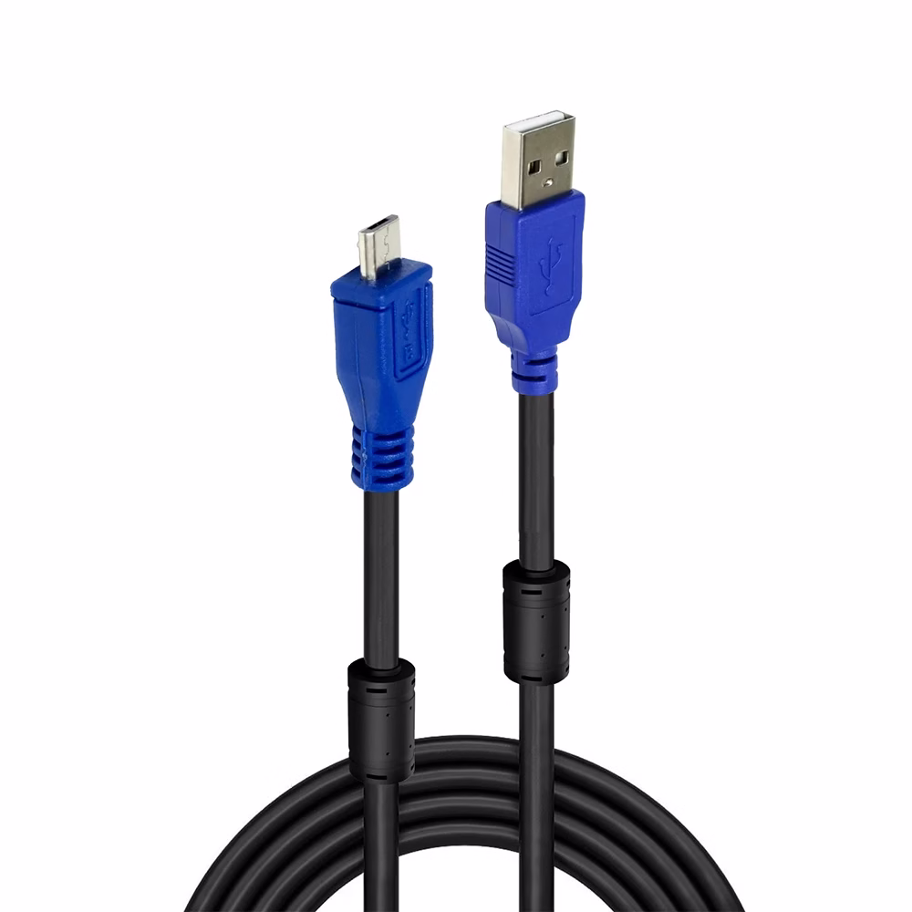 Cable Micro USB de Mts   American NET GP  CM Cable Micro USB macho a USB  Macho con Filtro de Ferrita de  metros American NET