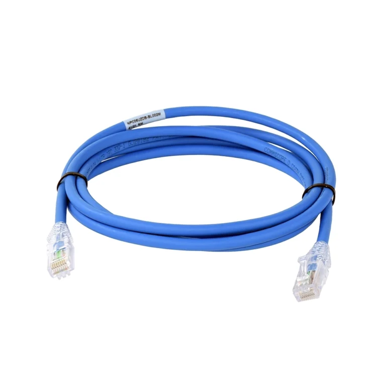 Cable Patch Cord Cat6 de 3M Commscope NPC06UZDB BL003M 960079048 Patch Cord Cat6 de 3M AMP Commscope NPC06UZDB-BL003M Azul, Latiguillo UTP Cat6 de 3 Metros AMP Commscope NPC06UZDB Azul BL003M