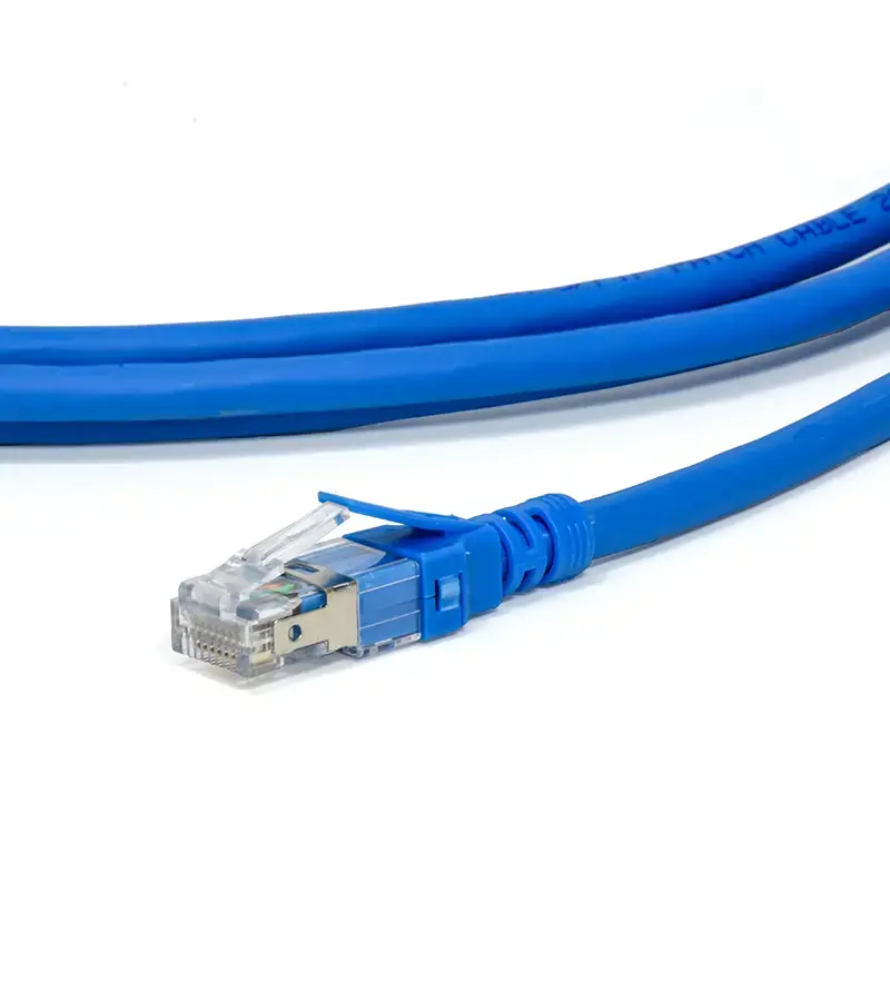 Cable Patch Cord Cat6A de 5MT Dixon 6A-CBHC-BL5 – Azul – Chaqueta LSZH - Certificado UL - ROHS