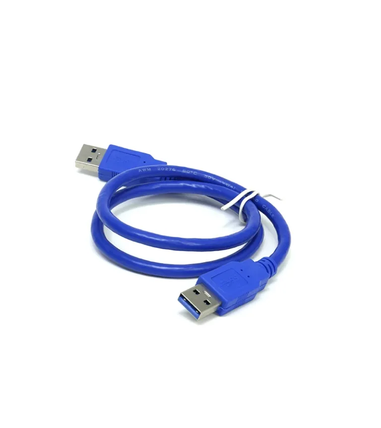 Cable USB de 50CM USB 3.0 Tipo A Macho - Color Azul - USB3.0-G