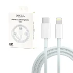 Cable USB C a Lightning  de 1M 18W, Cable de Carga Rápida 8 Pin Daycell IP12-PRO