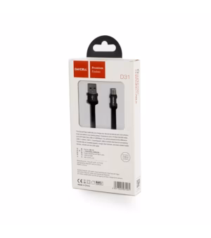 Cable USB C a USB de 1.2mt DAYCELL D31-C Emallado Reforzado___01 Cable USB Tipo C DAYCELL D C m | Carga Rápida y Transferencia de Datos para tus Dispositivos