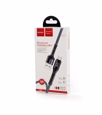 Cable USB C a USB de 1.2mt DAYCELL D31-C | Emallado Reforzado