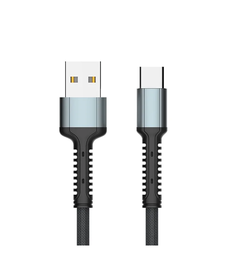 Cable USB C de 2 Metros Ldnio LS64  Cable USB tipo C de 2MT con soporte de Carga Rápida LDNIO LS64-C 