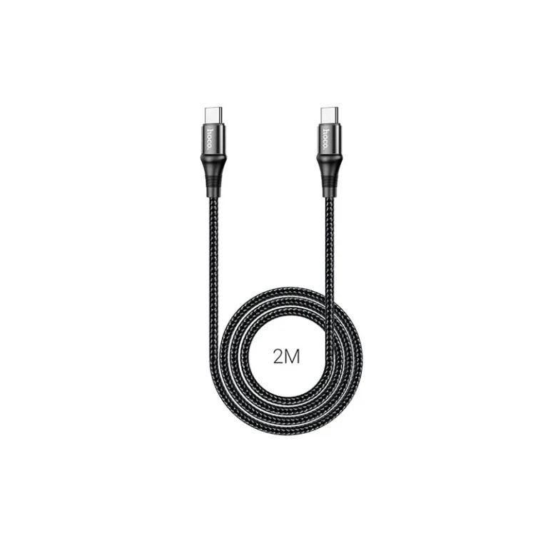 Cable USB C de 2mt 100W - HOCO X50 Cable USB Tipo C de 2 Metros con Soporte de Carga hasta 100W HOCO X50