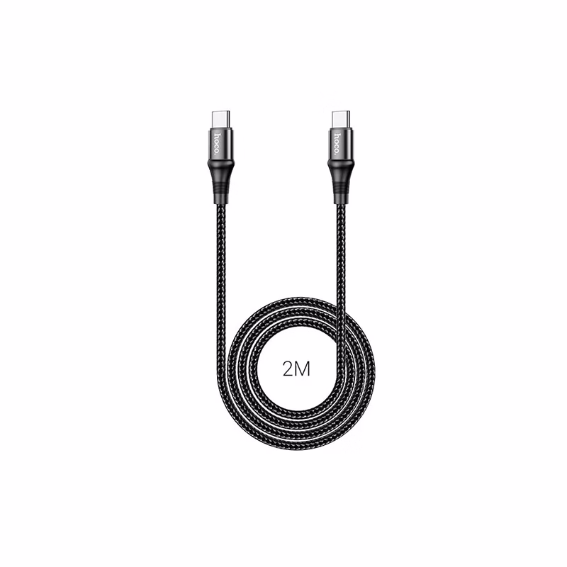 Cable USB C de mt W   HOCO X Cable USB Tipo C de  Metros con Soporte de Carga hasta W HOCO X