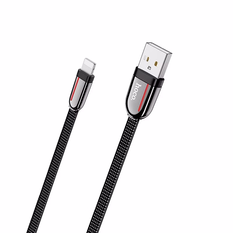 Cable para Iphone con conector Lightning   HOCO U Cable USB a Lightning de  Metro para Tableta Apple o Celulares Iphone HOCO u