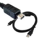 Cable USB 2.0 para Cámaras Olympus con Conector USB de 12 Pines U2-OLP