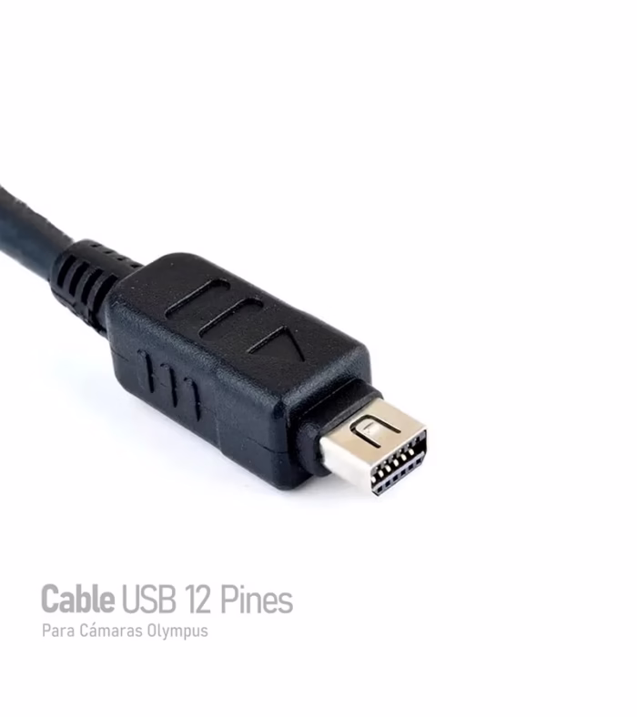 Cable USB  para Cámaras Olympus con Conector USB de  Pines U OLP