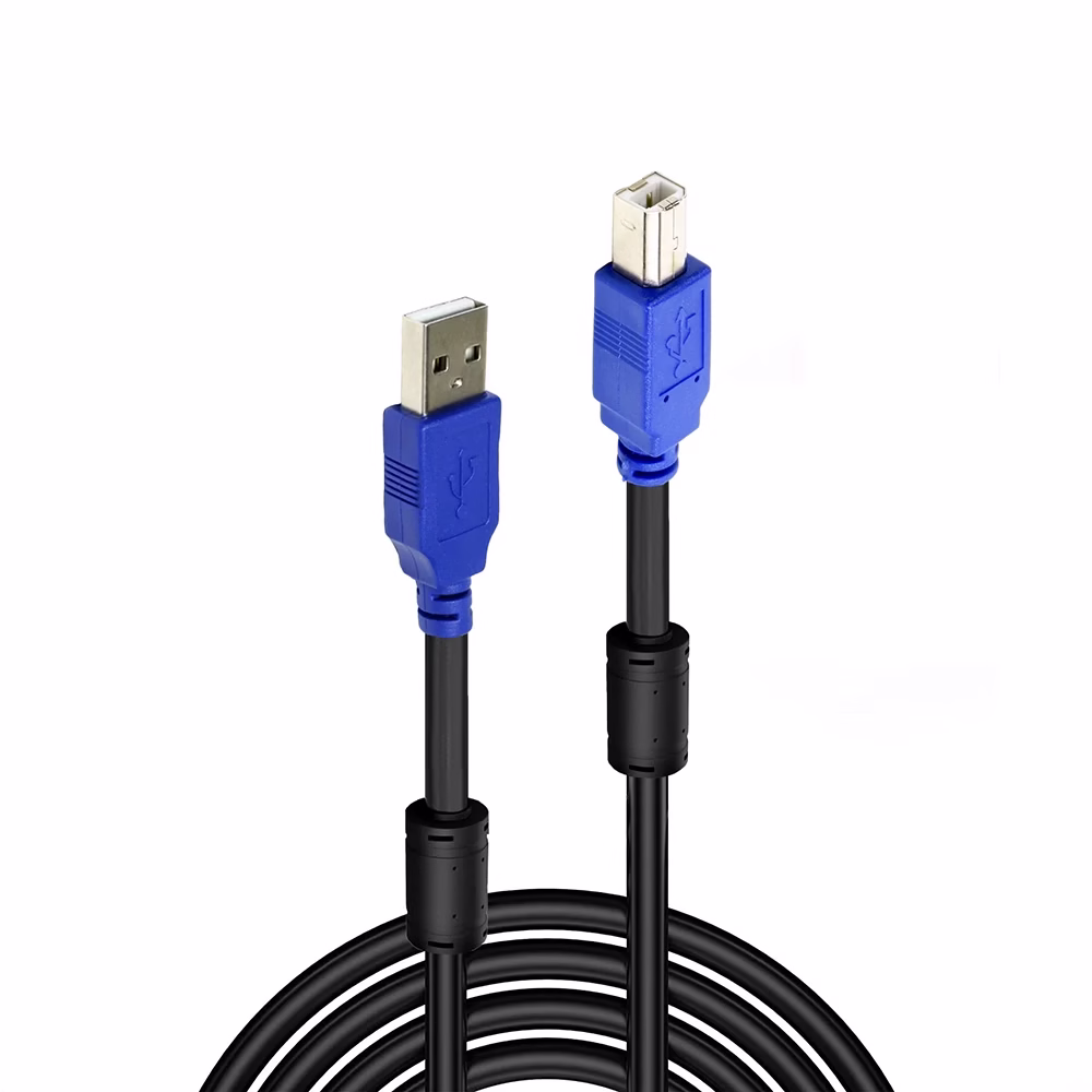 Cable USB para Impresora MT American NET GP  M Cable USB  Tipo A a Tipo B MACHO   Cable de Datos para Impresora Scanner Plotter Interface de Audio