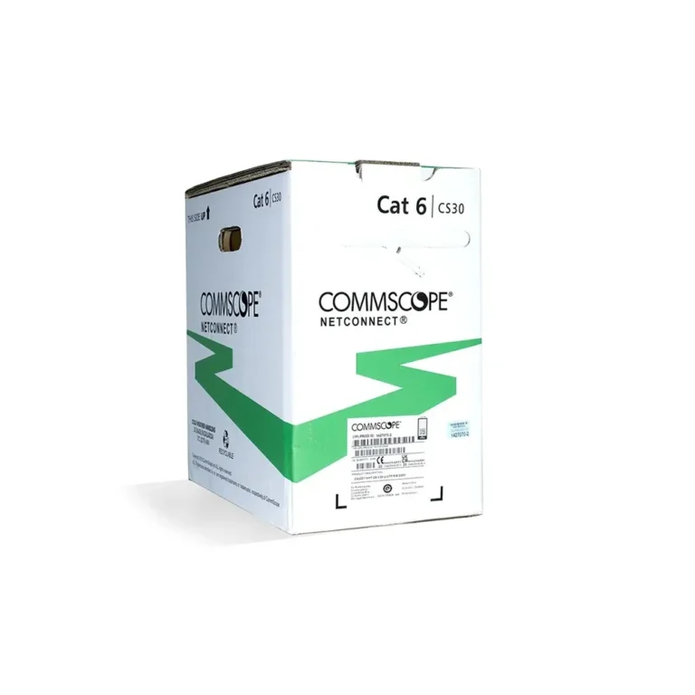 Cable UTP Cat6 Commscope 1427070-2 CS30Z Rollo de 305m Cable UTP Cat6 LSZH | Commscope 1427070-2 | 24awg Rollo de 305m, 1427070-2 | CS30Z Cable UTP Cat6 Chaqueta LSZH BLANCO  4/24 COMMSCOPE de 305mt