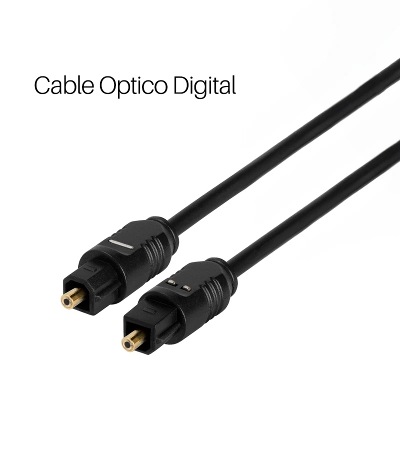 Cable de Audio Optico Digital Toslink de 1.8 Metros - High Full Max ZZ-YKZ-FOPC1.8M-2