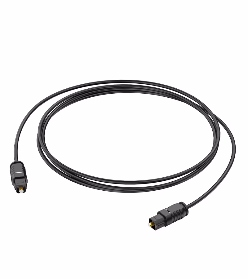 Cable de Audio Optico Digital Toslink de  Metros   High Full Max ZZ YKZ FOPCM 
