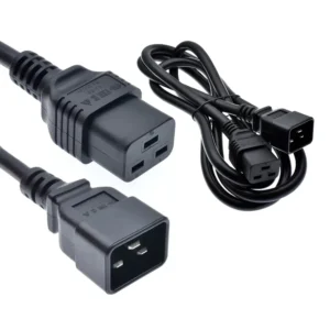 Cable de Poder C19 a C20 de 180cm American Net GP-130C19 Cable de Poder IEC320 C19 a C20 de 1.8 metros  de 20A American Net GP-130C19, Cable de Extensión para PDU C19/C20