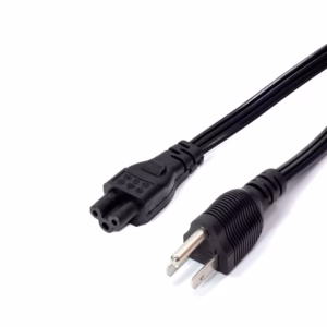 Cable de Poder TREBOL de 1.8MT IEC 60320 C5 a NEMA 5-15P American NET GP-130TT Cable de Poder para Cargador de Laptop - Tipo Trebol de 1.8MT - American NET GP-130TT, Cable de Poder Tipo Trébol C5 a NEMA 1.80mt American Net | HD Multimedia