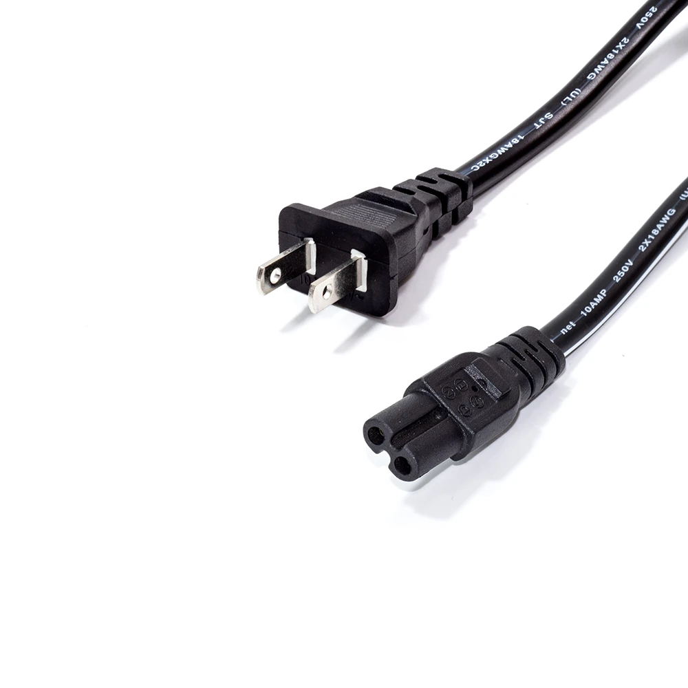 Cable de Poder Tipo 8 - IEC 320 C7 a NEMA de 1.8mt American NET GP-132C7 Cable de Poder Tipo 8 de 1.8mt American NET GP-132C7