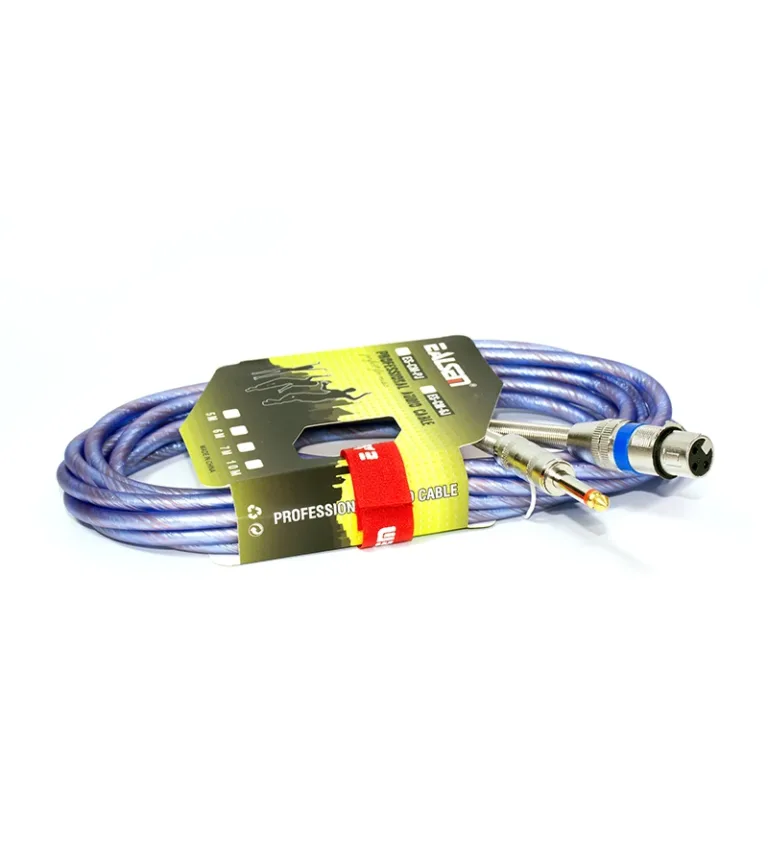 Cable Plug a Canon Hembra XLR de 5 Metros - Ealsem ES-CM-J6 