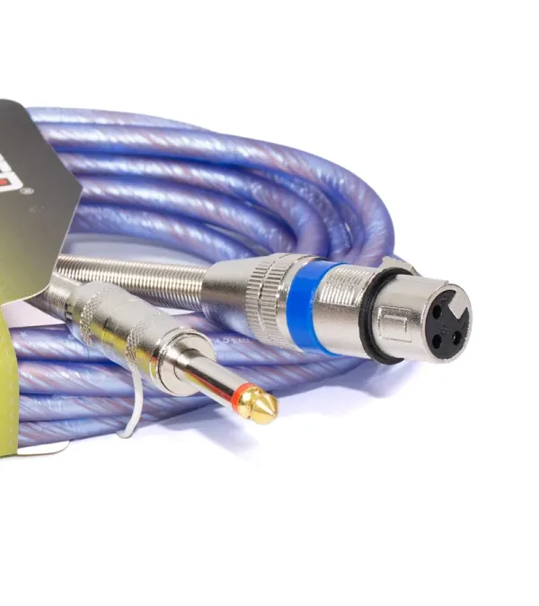 Cable Plug a Canon Hembra XLR de 5 Metros - Ealsem ES-CM-J6 