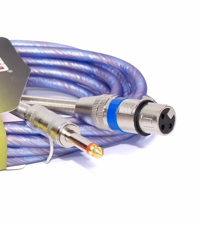Cable Plug a Canon Hembra XLR de  Metros   Ealsem ES CM J 