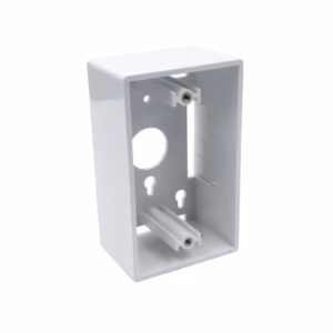 Caja Modular 4x2 Dixon JE318-WH Blanco, Caja Adosable, Caja de Montaje
