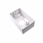 Caja Modular 4x2 Dixon JE318-WH Blanco, Caja Adosable, Caja de Montaje JE318/WH Caja de Montaje 2x4 (Alta) 70x114x47mm, Caja Adosable 4x2, Caja de Montaje Blanco 70x114x47mm Dixon JE318/WH