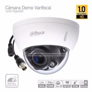 Cámara Dahua HAC-DRBW1100VF3, Cámara Vari Focal Antivandálica HD 1mpx Dahua HAC-HDBW1100VF3