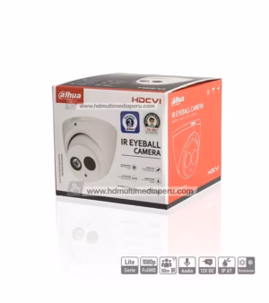 Cámara Dahua HDW1200EM, Cámara de Seguridad Domo DAHUA HAC-HDW1200EM-A-S4 IR 50m 2MP