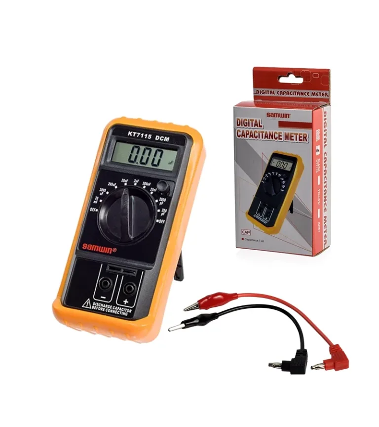 Capacímetro Digital Samwin KT7115 Medidor de Condensador Digital KT7115, Medidor de Capacitancia