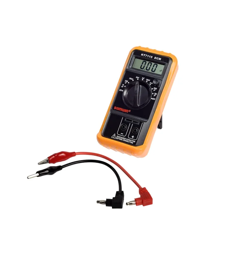 Capacímetro Digital Samwin KT7115 Medidor de Condensador Digital KT7115, Medidor de Capacitancia