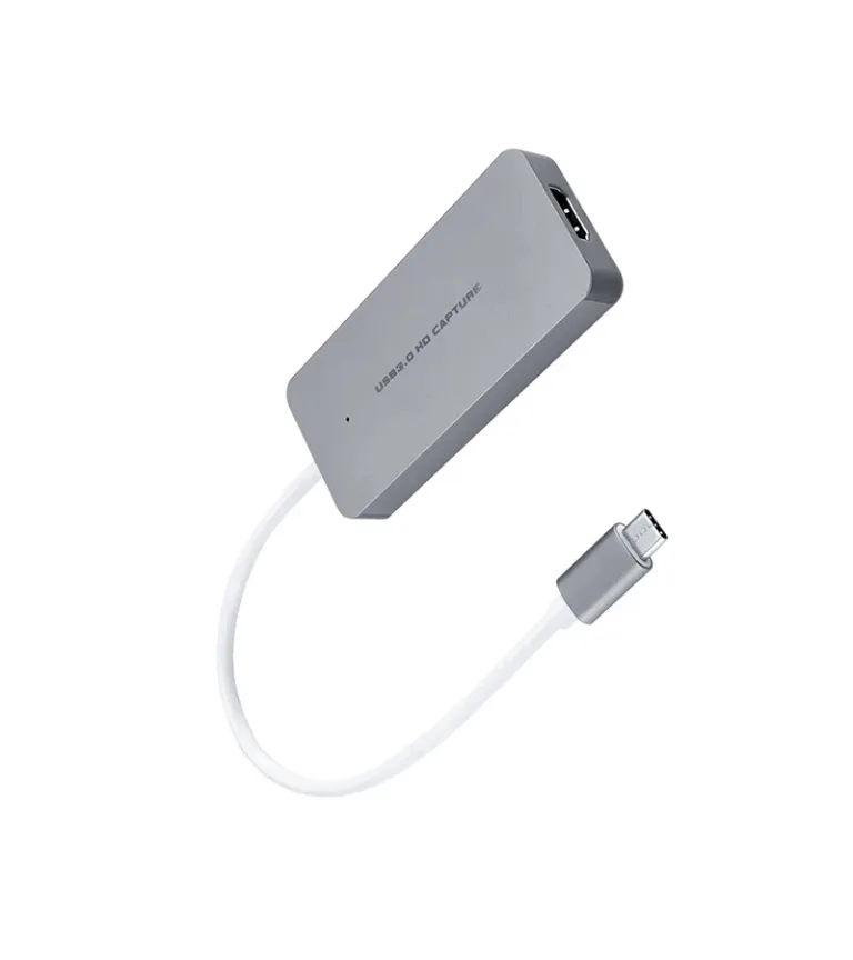 USB C a HDMI Capturador de Video y Audio Netcom PE-EL0286, Capturador HDMI Usb C, EzCap Caputador HDMI