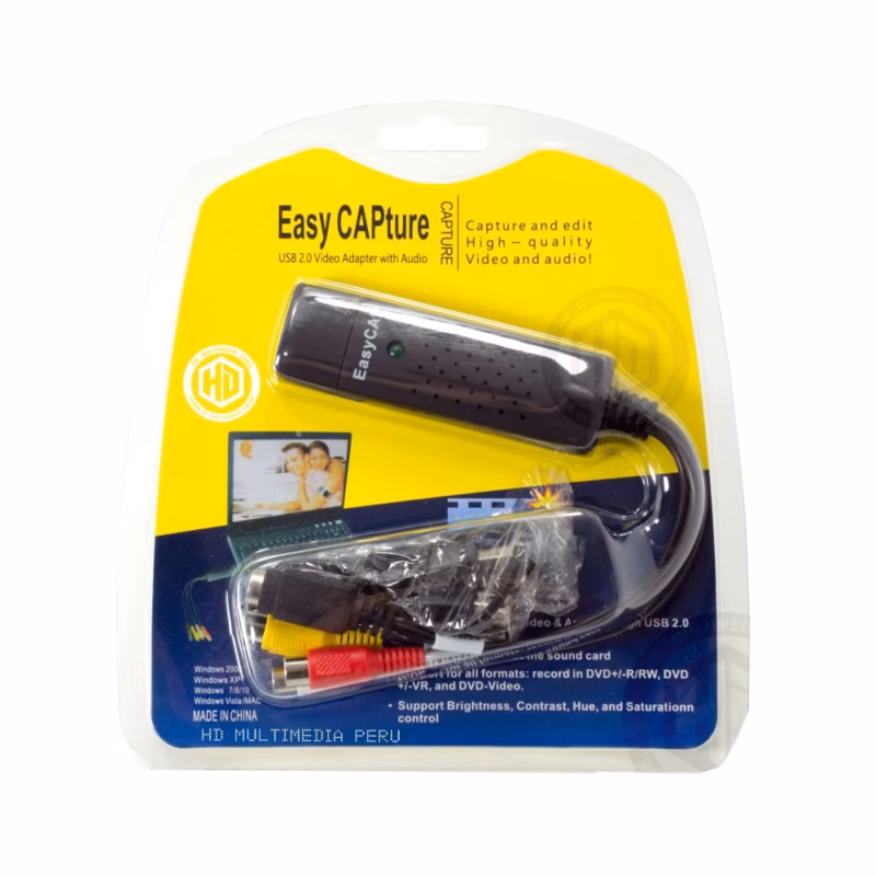 Capturador de Video RCA EasyCap American NET