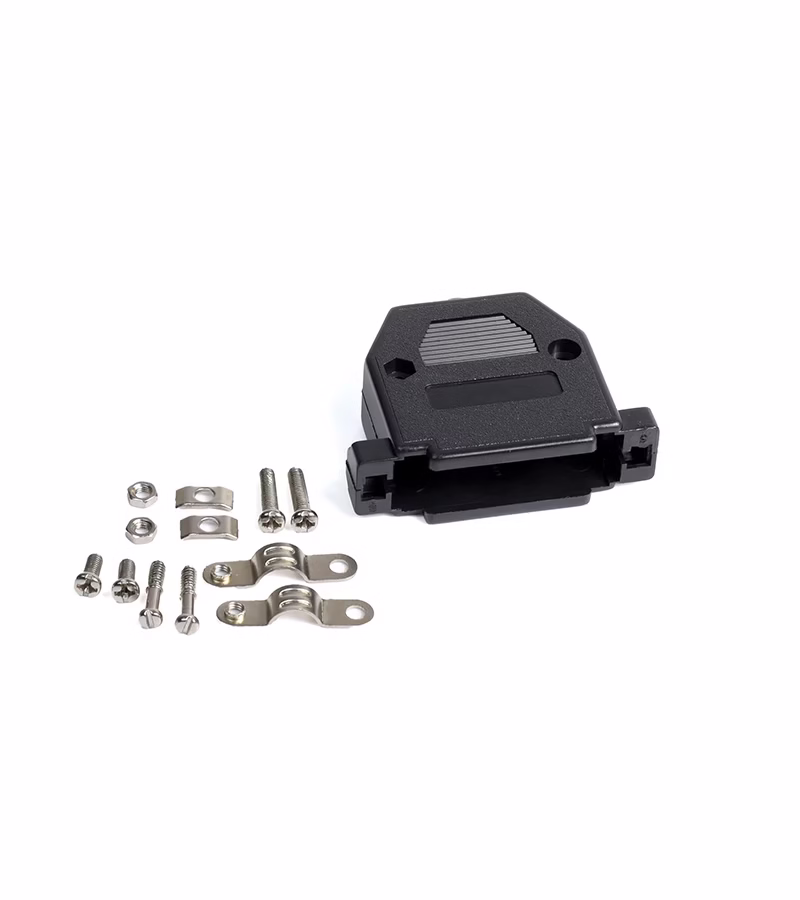 Carcasa Plástica para Conector D SUB o Conector de  Pines High Full Max ZZ CP DBP Capucha DB de Plástico High Full Max ZZ CP DBP en HD Multimedia PERU SAC