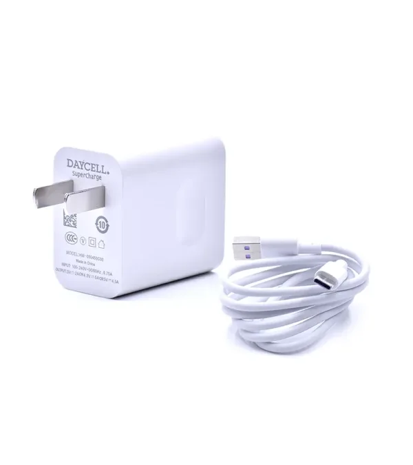 Cargador Compatible para Huawei USB C Daycell NAX40W-C, Cargador Tipo C de 40W