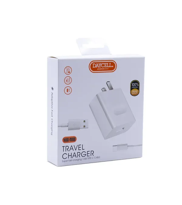 Cargador Compatible para Huawei USB C Daycell NAX40W-C, Cargador Tipo C de 40W