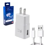 Cargador Rápido con Cable Micro USB Daycell S10 Cargador Rápido para Celulares o Tabletas con Conector Cable Micro USB V8 de 1 Metro Daycell S10