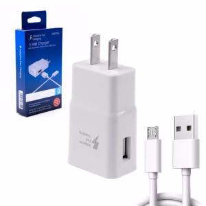 Cargador Rápido con Cable Micro USB Daycell S10 Cargador Rápido para Celulares o Tabletas con Conector Cable Micro USB V8 de 1 Metro Daycell S10