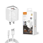 Cargador Rápido para Iphone LDNIO A2318C PD/QC 20W Cargador de Pared de Carga Rápida a 20W PD+QC para iphone - Ldnio A2318C