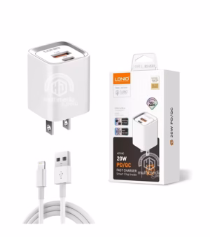 Cargador Rápido LDNIO AC W PDQC | Carga Eficiente para iPhone y Más