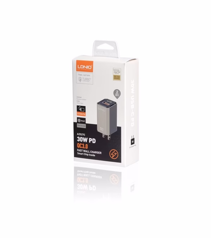 Cargador USB C W Ldnio AC Diseño Compacto y Potente  Cargador USB C de Carga Rápida   W LDNIO AC Cargador USB C de Carga Turbo y Cable USB Tipo C de  metro LDNIO AC  HD Multimedia PERU SAC
