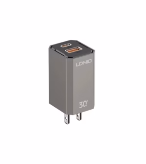 Cargador USB C de Carga Rápida - 30W LDNIO A2527C Cargador USB C de Carga Turbo y Cable USB Tipo C de 1 metro LDNIO A2527C