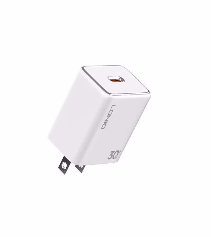 Cargador USB C de Carga Rápida W Lightning Ldnio AC Cargador Rápido de W con Conector USB C y Cable Lightning de  metro   Ldnio AC