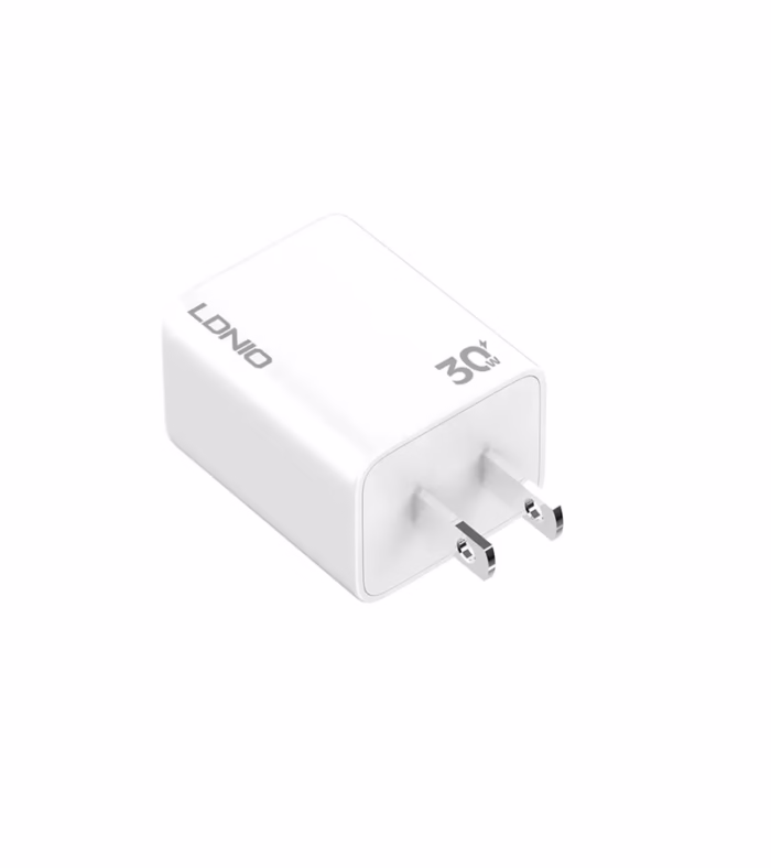 Cargador USB C de Carga Rápida W Lightning Ldnio AC Cargador Rápido de W con Conector USB C y Cable Lightning de  metro   Ldnio AC