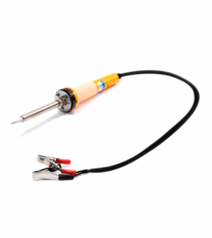 Pistola de soldar tipo Lápiz de 12 Voltios  de 40W Takema ZD-200NDJ/N1-11 Cautín Punta de Plata de 12V 40W Takema