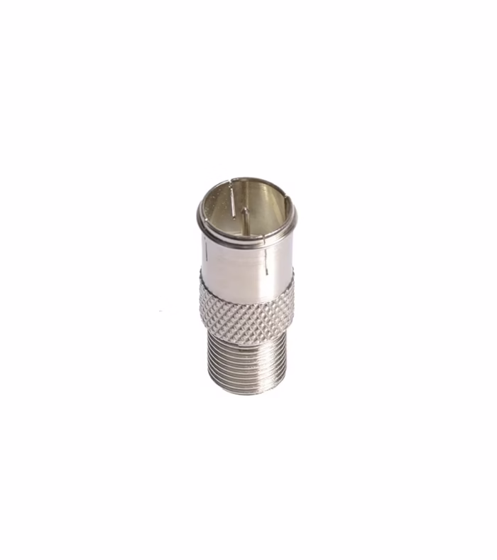 CAdaptador Coaxial Macho de Presión a Coaxial Hembra  HFM ZZ A